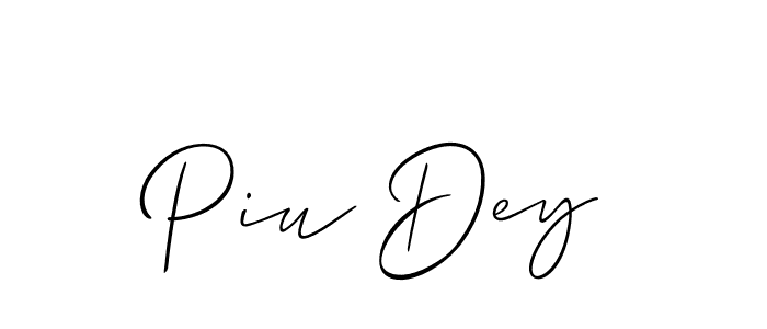 Check out images of Autograph of Piu Dey name. Actor Piu Dey Signature Style. Allison_Script is a professional sign style online. Piu Dey signature style 2 images and pictures png