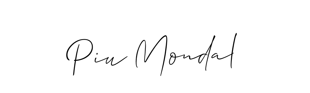 Here are the top 10 professional signature styles for the name Piu Mondal. These are the best autograph styles you can use for your name. Piu Mondal signature style 2 images and pictures png