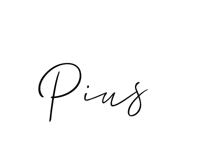 Once you've used our free online signature maker to create your best signature Allison_Script style, it's time to enjoy all of the benefits that Pius name signing documents. Pius signature style 2 images and pictures png