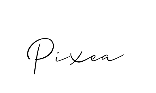 Allison_Script is a professional signature style that is perfect for those who want to add a touch of class to their signature. It is also a great choice for those who want to make their signature more unique. Get Pixea name to fancy signature for free. Pixea signature style 2 images and pictures png