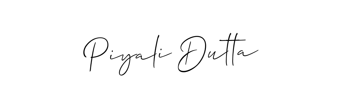 Make a beautiful signature design for name Piyali Dutta. Use this online signature maker to create a handwritten signature for free. Piyali Dutta signature style 2 images and pictures png