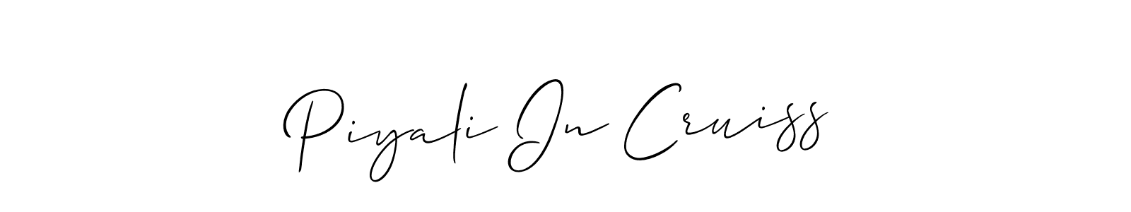 How to Draw Piyali In Cruiss signature style? Allison_Script is a latest design signature styles for name Piyali In Cruiss. Piyali In Cruiss signature style 2 images and pictures png