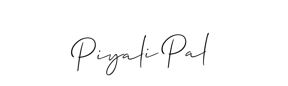 Also You can easily find your signature by using the search form. We will create Piyali Pal name handwritten signature images for you free of cost using Allison_Script sign style. Piyali Pal signature style 2 images and pictures png