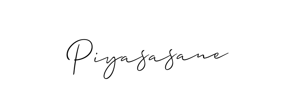 The best way (Allison_Script) to make a short signature is to pick only two or three words in your name. The name Piyasasane include a total of six letters. For converting this name. Piyasasane signature style 2 images and pictures png