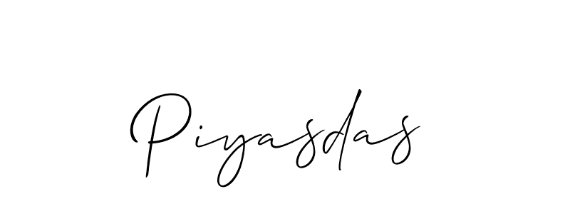 You should practise on your own different ways (Allison_Script) to write your name (Piyasdas) in signature. don't let someone else do it for you. Piyasdas signature style 2 images and pictures png
