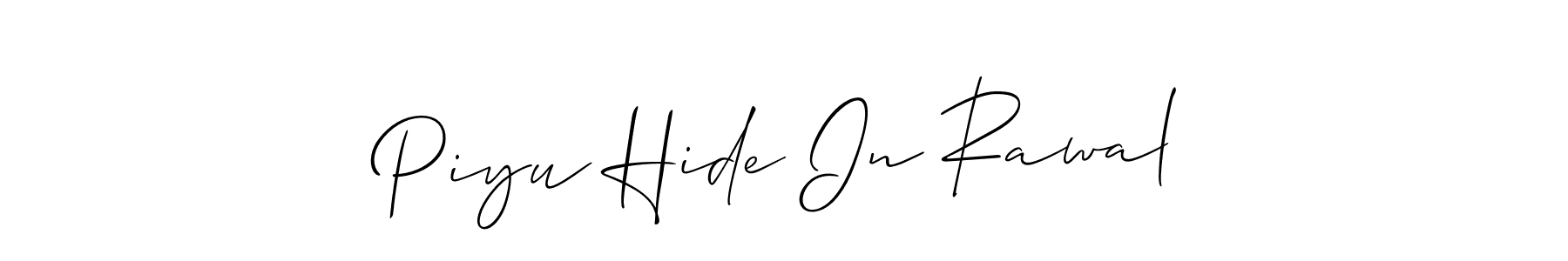 Here are the top 10 professional signature styles for the name Piyu Hide In Rawal. These are the best autograph styles you can use for your name. Piyu Hide In Rawal signature style 2 images and pictures png