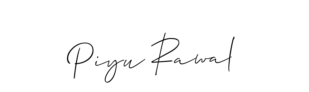 You can use this online signature creator to create a handwritten signature for the name Piyu Rawal. This is the best online autograph maker. Piyu Rawal signature style 2 images and pictures png