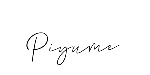 See photos of Piyume official signature by Spectra . Check more albums & portfolios. Read reviews & check more about Allison_Script font. Piyume signature style 2 images and pictures png