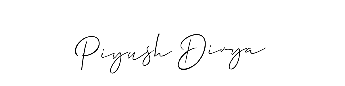 Check out images of Autograph of Piyush Divya name. Actor Piyush Divya Signature Style. Allison_Script is a professional sign style online. Piyush Divya signature style 2 images and pictures png