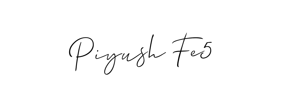 See photos of Piyush Fe5 official signature by Spectra . Check more albums & portfolios. Read reviews & check more about Allison_Script font. Piyush Fe5 signature style 2 images and pictures png