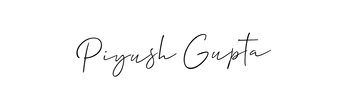 if you are searching for the best signature style for your name Piyush Gupta. so please give up your signature search. here we have designed multiple signature styles  using Allison_Script. Piyush Gupta signature style 2 images and pictures png