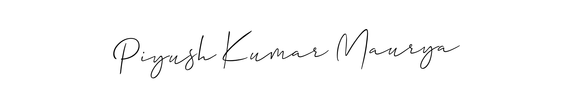 Best and Professional Signature Style for Piyush Kumar Maurya. Allison_Script Best Signature Style Collection. Piyush Kumar Maurya signature style 2 images and pictures png