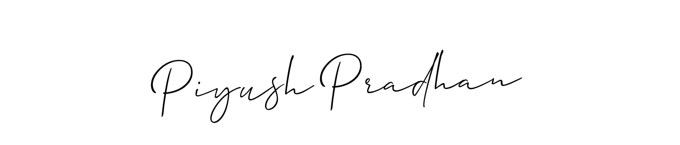 Here are the top 10 professional signature styles for the name Piyush Pradhan. These are the best autograph styles you can use for your name. Piyush Pradhan signature style 2 images and pictures png