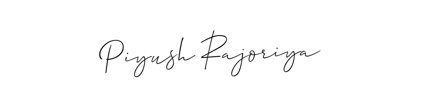See photos of Piyush Rajoriya official signature by Spectra . Check more albums & portfolios. Read reviews & check more about Allison_Script font. Piyush Rajoriya signature style 2 images and pictures png