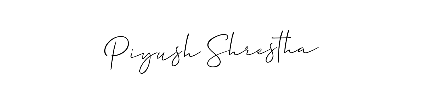 See photos of Piyush Shrestha official signature by Spectra . Check more albums & portfolios. Read reviews & check more about Allison_Script font. Piyush Shrestha signature style 2 images and pictures png