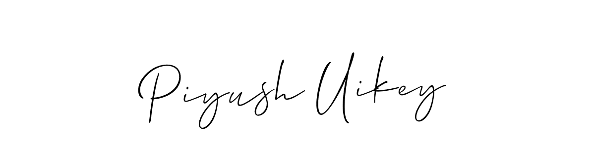 Make a beautiful signature design for name Piyush Uikey. Use this online signature maker to create a handwritten signature for free. Piyush Uikey signature style 2 images and pictures png