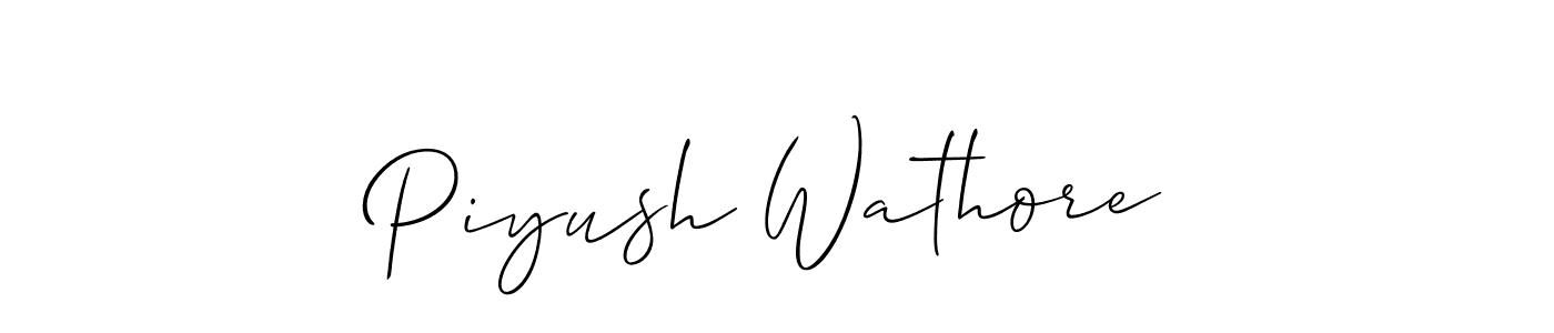 Once you've used our free online signature maker to create your best signature Allison_Script style, it's time to enjoy all of the benefits that Piyush Wathore name signing documents. Piyush Wathore signature style 2 images and pictures png