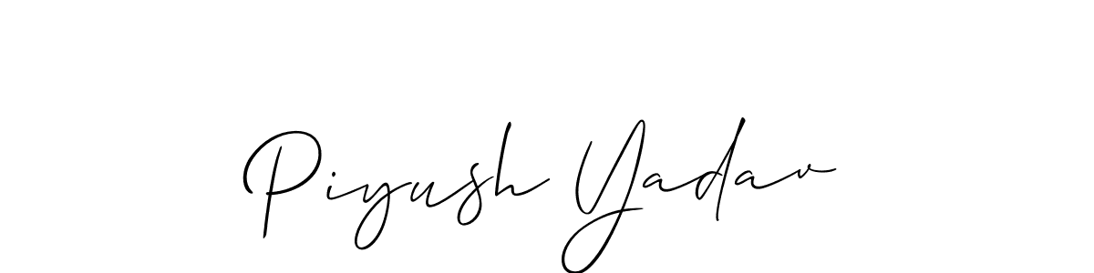 Here are the top 10 professional signature styles for the name Piyush Yadav. These are the best autograph styles you can use for your name. Piyush Yadav signature style 2 images and pictures png