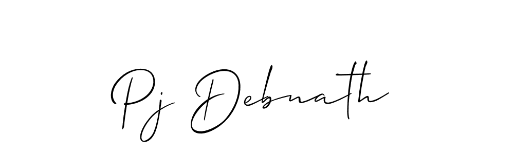 Here are the top 10 professional signature styles for the name Pj Debnath. These are the best autograph styles you can use for your name. Pj Debnath signature style 2 images and pictures png