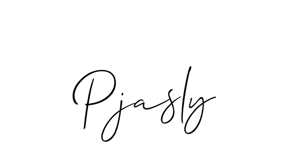 Also You can easily find your signature by using the search form. We will create Pjasly name handwritten signature images for you free of cost using Allison_Script sign style. Pjasly signature style 2 images and pictures png