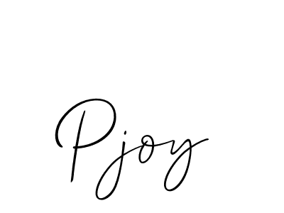 Once you've used our free online signature maker to create your best signature Allison_Script style, it's time to enjoy all of the benefits that Pjoy name signing documents. Pjoy signature style 2 images and pictures png