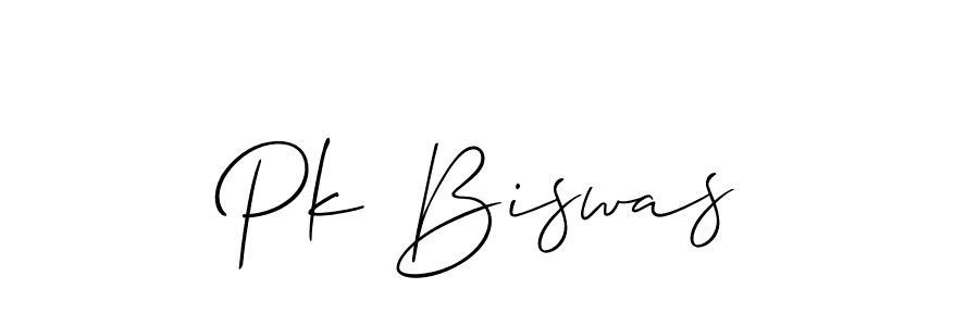 Make a beautiful signature design for name Pk Biswas. Use this online signature maker to create a handwritten signature for free. Pk Biswas signature style 2 images and pictures png