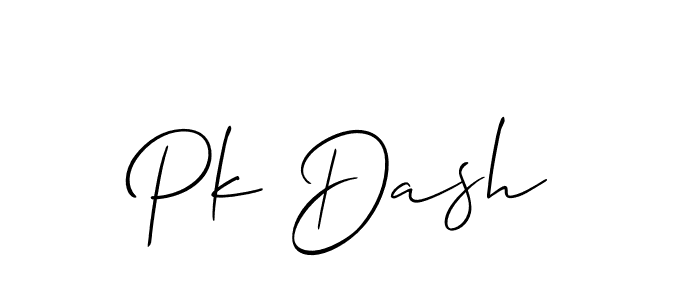 if you are searching for the best signature style for your name Pk Dash. so please give up your signature search. here we have designed multiple signature styles  using Allison_Script. Pk Dash signature style 2 images and pictures png