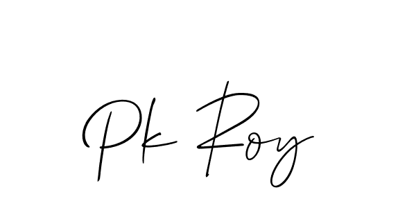 How to make Pk Roy signature? Allison_Script is a professional autograph style. Create handwritten signature for Pk Roy name. Pk Roy signature style 2 images and pictures png