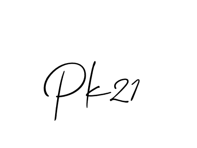 How to make Pk21 signature? Allison_Script is a professional autograph style. Create handwritten signature for Pk21 name. Pk21 signature style 2 images and pictures png