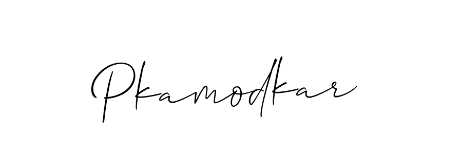 if you are searching for the best signature style for your name Pkamodkar. so please give up your signature search. here we have designed multiple signature styles  using Allison_Script. Pkamodkar signature style 2 images and pictures png