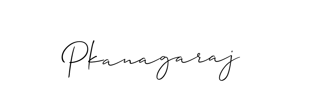 Create a beautiful signature design for name Pkanagaraj. With this signature (Allison_Script) fonts, you can make a handwritten signature for free. Pkanagaraj signature style 2 images and pictures png