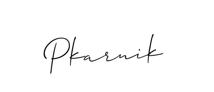 Make a beautiful signature design for name Pkarnik. Use this online signature maker to create a handwritten signature for free. Pkarnik signature style 2 images and pictures png