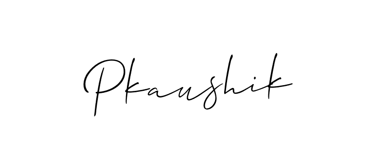 Here are the top 10 professional signature styles for the name Pkaushik. These are the best autograph styles you can use for your name. Pkaushik signature style 2 images and pictures png