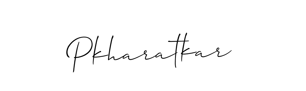 Make a beautiful signature design for name Pkharatkar. Use this online signature maker to create a handwritten signature for free. Pkharatkar signature style 2 images and pictures png