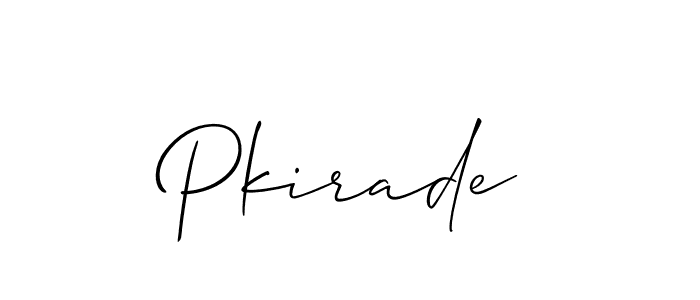 Once you've used our free online signature maker to create your best signature Allison_Script style, it's time to enjoy all of the benefits that Pkirade name signing documents. Pkirade signature style 2 images and pictures png