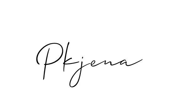 Once you've used our free online signature maker to create your best signature Allison_Script style, it's time to enjoy all of the benefits that Pkjena name signing documents. Pkjena signature style 2 images and pictures png