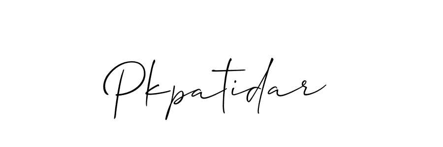 Make a beautiful signature design for name Pkpatidar. Use this online signature maker to create a handwritten signature for free. Pkpatidar signature style 2 images and pictures png