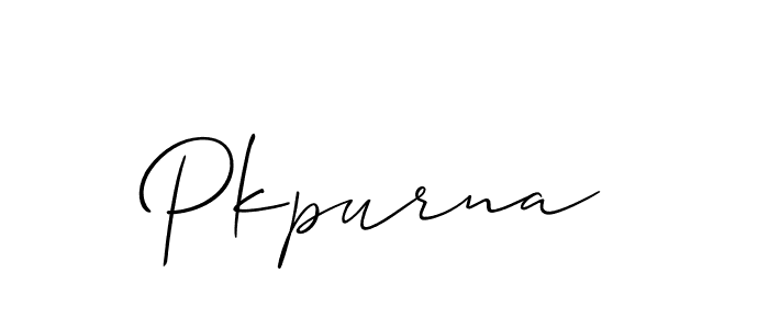 Make a short Pkpurna signature style. Manage your documents anywhere anytime using Allison_Script. Create and add eSignatures, submit forms, share and send files easily. Pkpurna signature style 2 images and pictures png