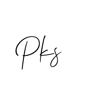 How to Draw Pks signature style? Allison_Script is a latest design signature styles for name Pks. Pks signature style 2 images and pictures png