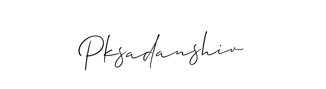 Pksadanshiv stylish signature style. Best Handwritten Sign (Allison_Script) for my name. Handwritten Signature Collection Ideas for my name Pksadanshiv. Pksadanshiv signature style 2 images and pictures png
