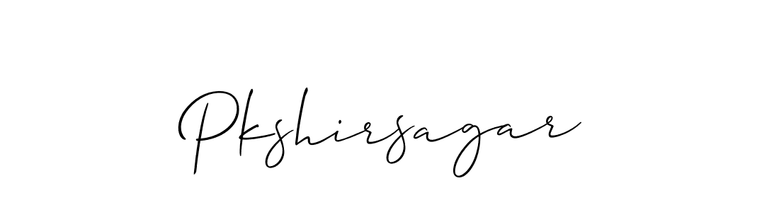 Also You can easily find your signature by using the search form. We will create Pkshirsagar name handwritten signature images for you free of cost using Allison_Script sign style. Pkshirsagar signature style 2 images and pictures png
