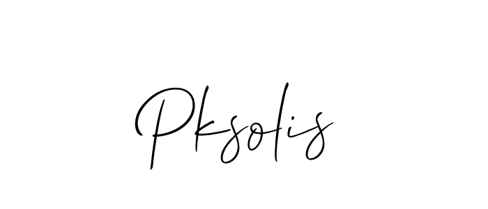 This is the best signature style for the Pksolis name. Also you like these signature font (Allison_Script). Mix name signature. Pksolis signature style 2 images and pictures png