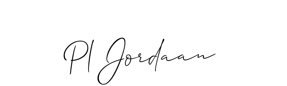 Allison_Script is a professional signature style that is perfect for those who want to add a touch of class to their signature. It is also a great choice for those who want to make their signature more unique. Get Pl Jordaan name to fancy signature for free. Pl Jordaan signature style 2 images and pictures png