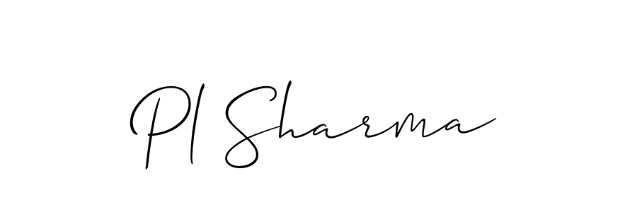 Once you've used our free online signature maker to create your best signature Allison_Script style, it's time to enjoy all of the benefits that Pl Sharma name signing documents. Pl Sharma signature style 2 images and pictures png