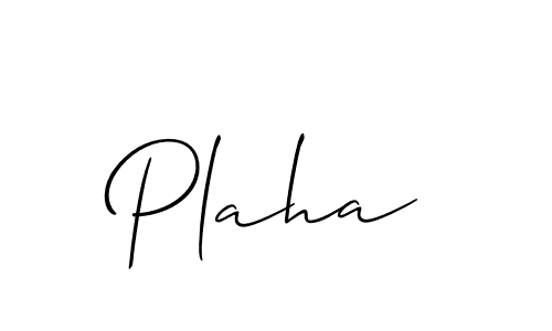 Best and Professional Signature Style for Plaha. Allison_Script Best Signature Style Collection. Plaha signature style 2 images and pictures png