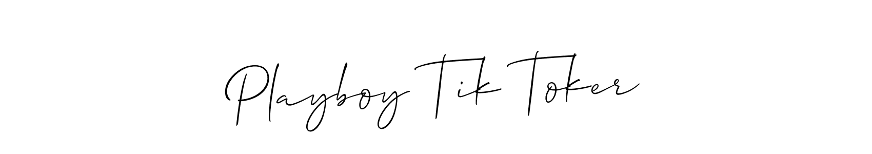 Once you've used our free online signature maker to create your best signature Allison_Script style, it's time to enjoy all of the benefits that Playboy Tik Toker name signing documents. Playboy Tik Toker signature style 2 images and pictures png
