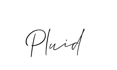 Pluid stylish signature style. Best Handwritten Sign (Allison_Script) for my name. Handwritten Signature Collection Ideas for my name Pluid. Pluid signature style 2 images and pictures png