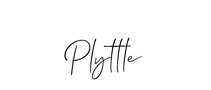 How to make Plyttle name signature. Use Allison_Script style for creating short signs online. This is the latest handwritten sign. Plyttle signature style 2 images and pictures png