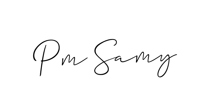 You can use this online signature creator to create a handwritten signature for the name Pm Samy. This is the best online autograph maker. Pm Samy signature style 2 images and pictures png