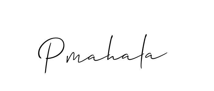 How to Draw Pmahala signature style? Allison_Script is a latest design signature styles for name Pmahala. Pmahala signature style 2 images and pictures png